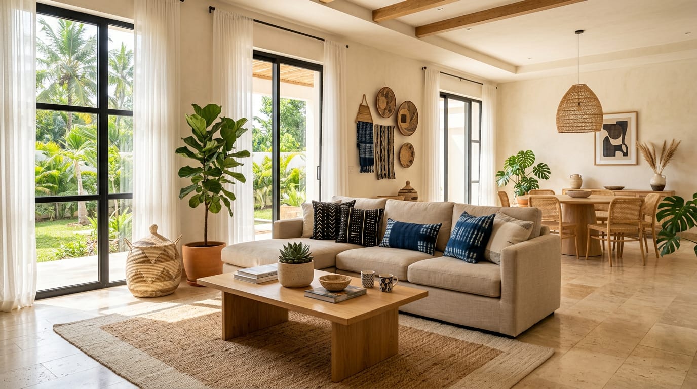 Intérieur d’une villa