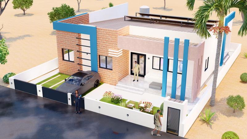 F4 moyen standing — 400 m² — photo 4