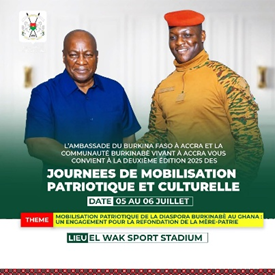 GELPAZ IMMO aux journées de mobilisation patriotique et culturelle au Ghana